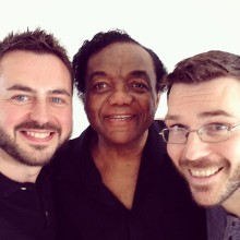 Simon and Brian with Lamont Dozier