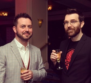 Simon and Brian at the Ivor Novello Awards 2019
