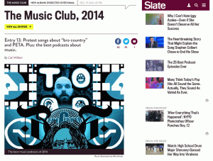 Slate's best music podcasts