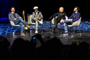 Simon Barber, Nile Rodgers, Merck Mercuriadis and Brian O'Connor