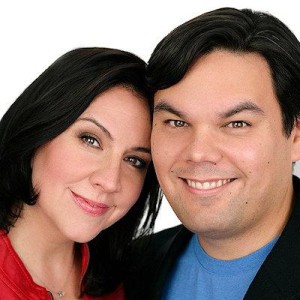 Kristen Anderson-Lopez and Robert Lopez